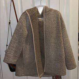 Urban outfitters Fuzzy Sherpa Coat